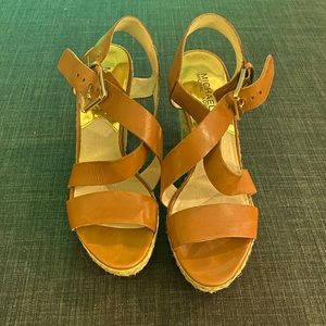 Michael Kors Espadrille Wedge size 9